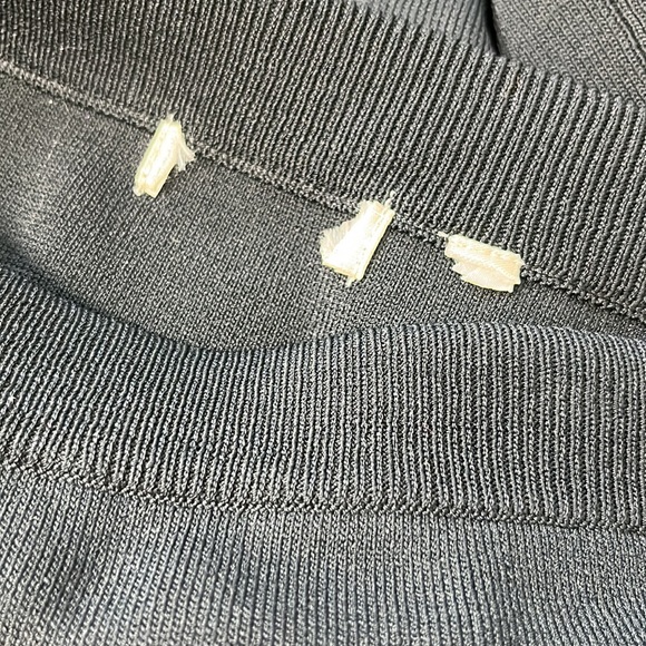 Vertigo Knit Jersey A Line Pencil Skirt - Picture 6 of 7